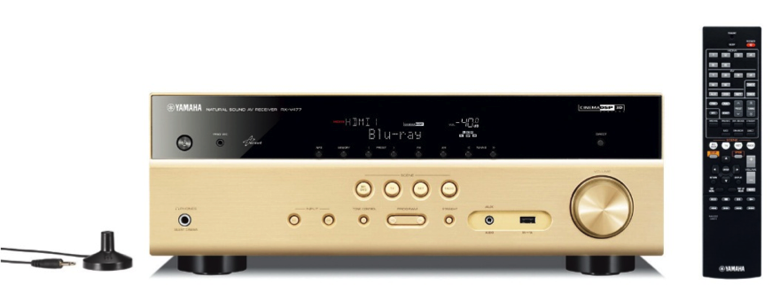 新款上市：RX-V477/HTR-4067，人生就是博5.1声道数码家庭影院收音扩音机 