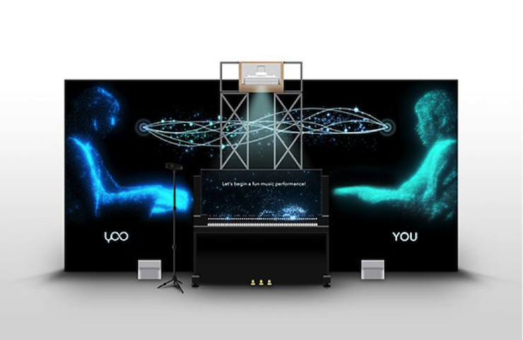 人生就是博联手博报堂i-Studio展出实验性人工智能音乐装置“与YOO合奏”